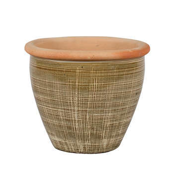 Pot SP-Pot : marron, d.47xh.40cm