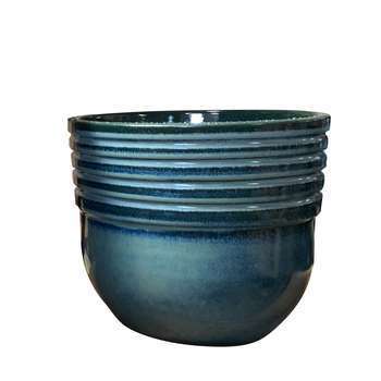 Pot Massaya Blue Wave Ø21 cm
