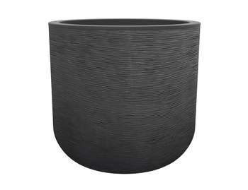 Pot GraphitUp rond en polypropylène gris  D. 48,