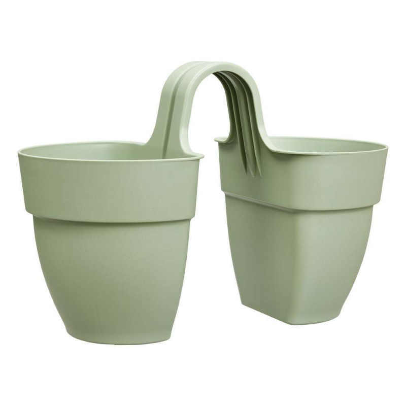 Jardinière Vibia Campana Flower 21 cm vert - H. 26
