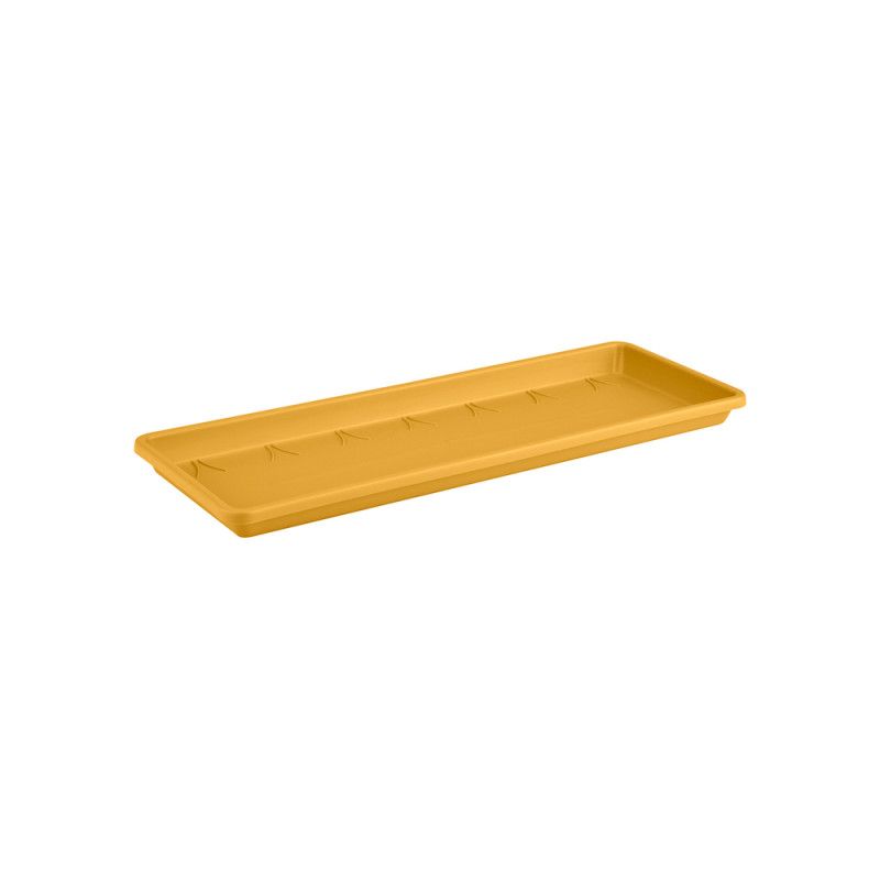 Soucoupe pour jardinière Barcelona 50 jaune miel -
