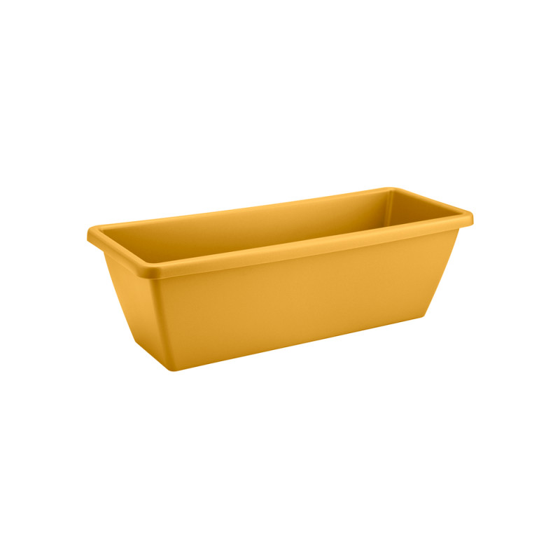 Jardinière Barcelona 40 jaune miel - 40x19x16cm