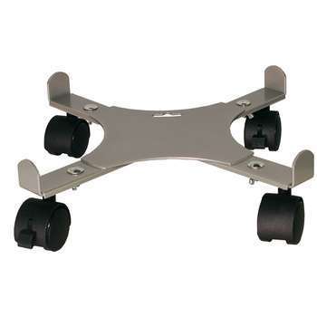 Support poterie extensible avec 4 roulettes, en mé