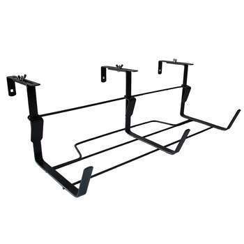 Support jardinière à fixations réglables, en métal