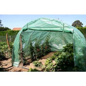 Serre tunnel - 9 m² L. 300 x P. 300 x H. 200 cm
