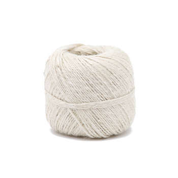 Pelote Jute Couleur Blanchi : 150m