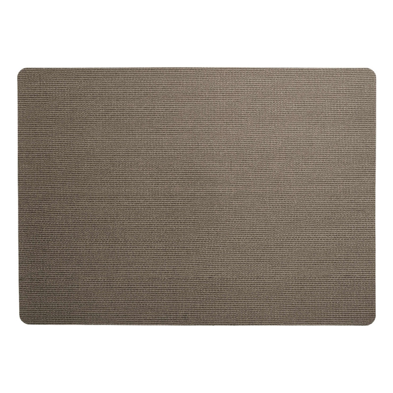 Set de table rectangulaire, coloris falafel - 46x3