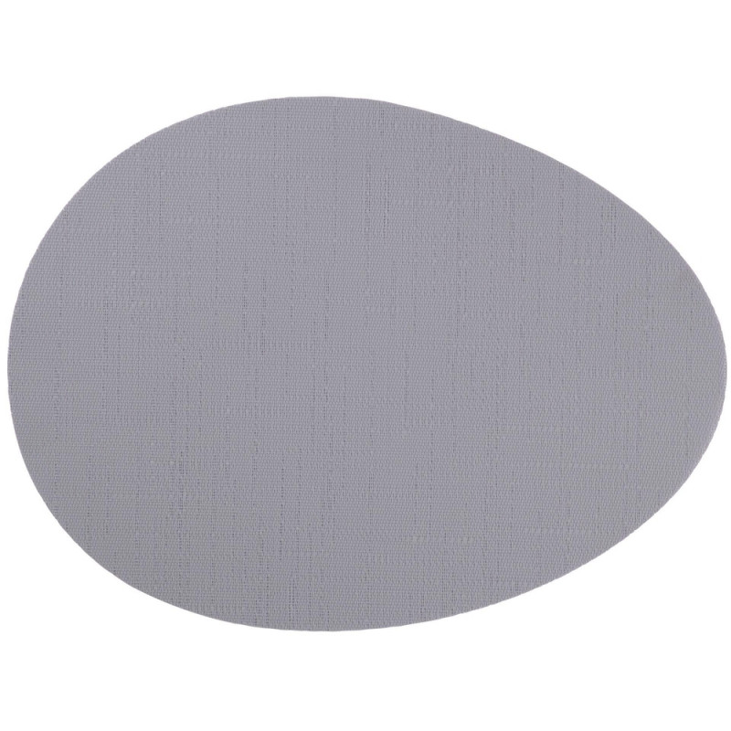 Set de table arrondi, coloris violet lavande - L.