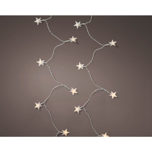 Guirlande lumineuse animée Noël Star, 24 led - bla
