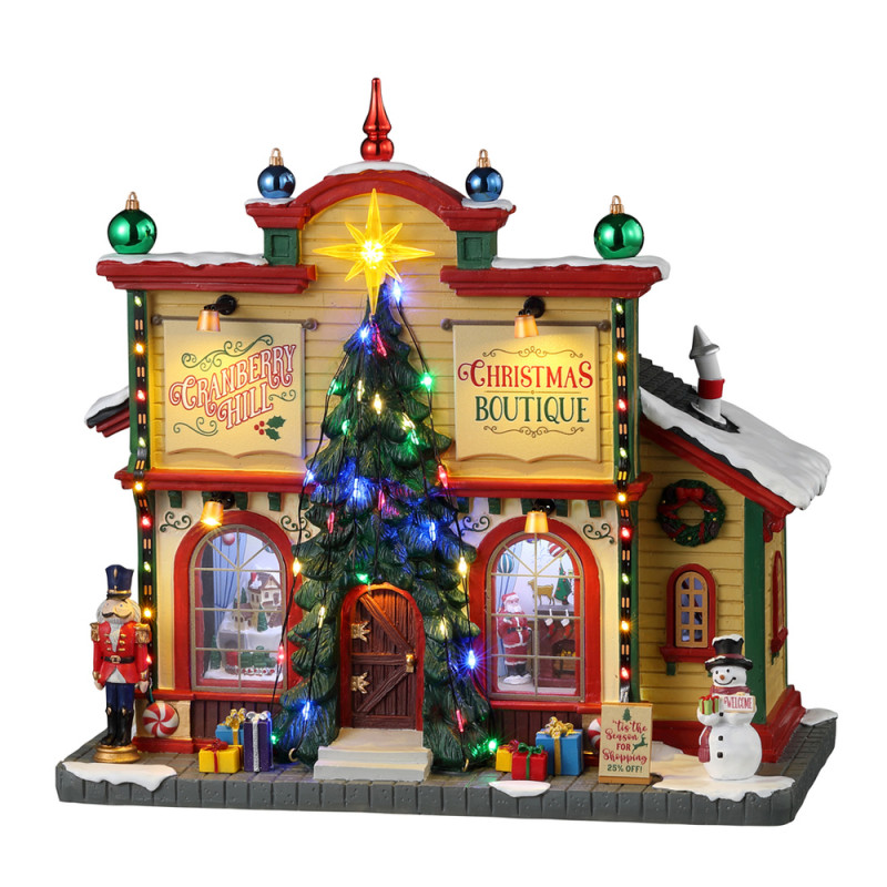 Boutique Cranberry Hill pour village de Noël