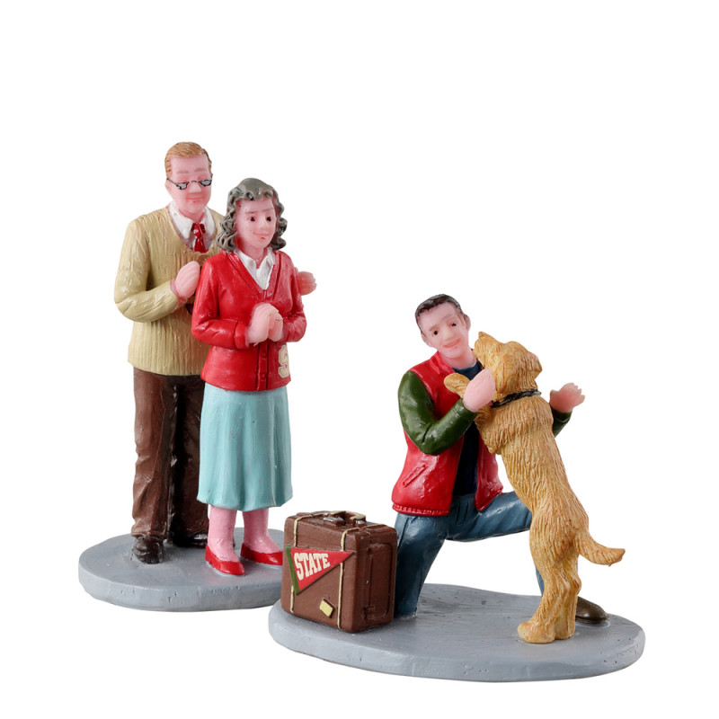 Figurines : Bienvenue à la maison pour village de