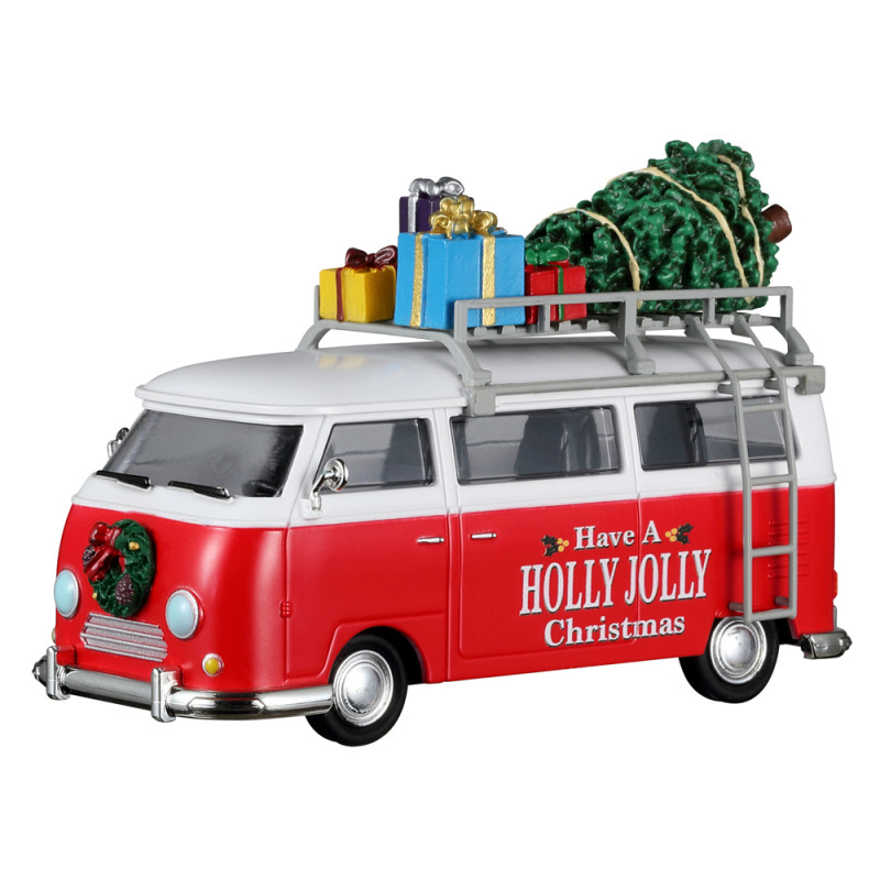 Figurine : Van de Noël en route vers le pôle Nord