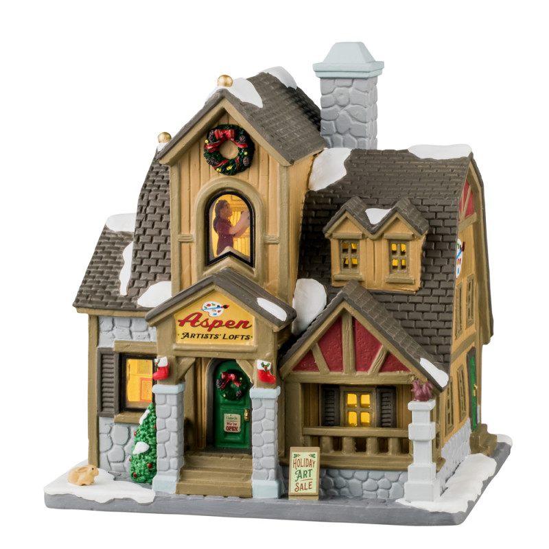 Scène de Noël : Boutique d'arts et collectionneurs