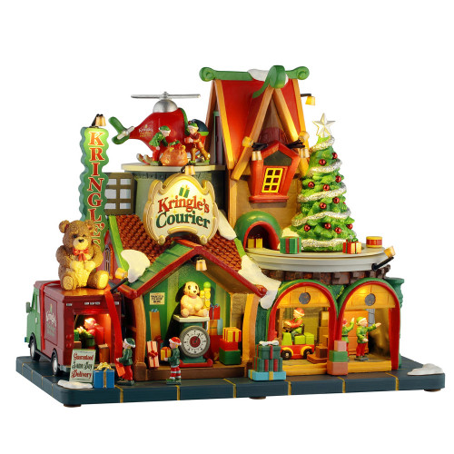 Scène animée, Santas wonderland, courrier de Kring