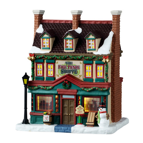 Scène animée, Caddington village, l'échoppe à cinq