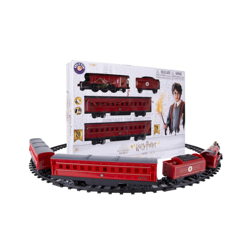 Train à piles 'Hogwarts express' avec lumières et