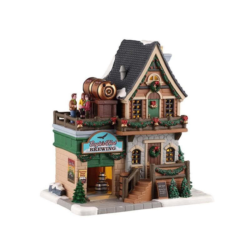 Scène lumineuse de Noël 'Brasserie Eagle's Nest' -