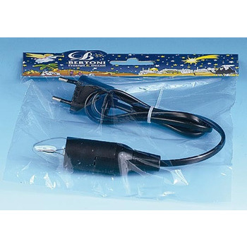 Ampoule flamme et cordon