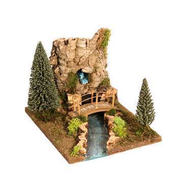 Petite cascade avec arbre 200v