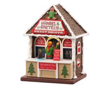 Maison Hansel Gretel, magasin de bonbons - 8,5x10,