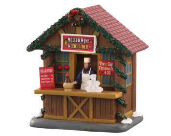 Maison Vins et cidres chauds - 8,0x11,90 H. 13,5cm