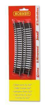 4 Rails Courbes 22,5cm