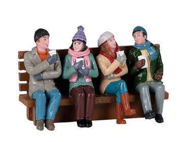 Figurine café entre amis