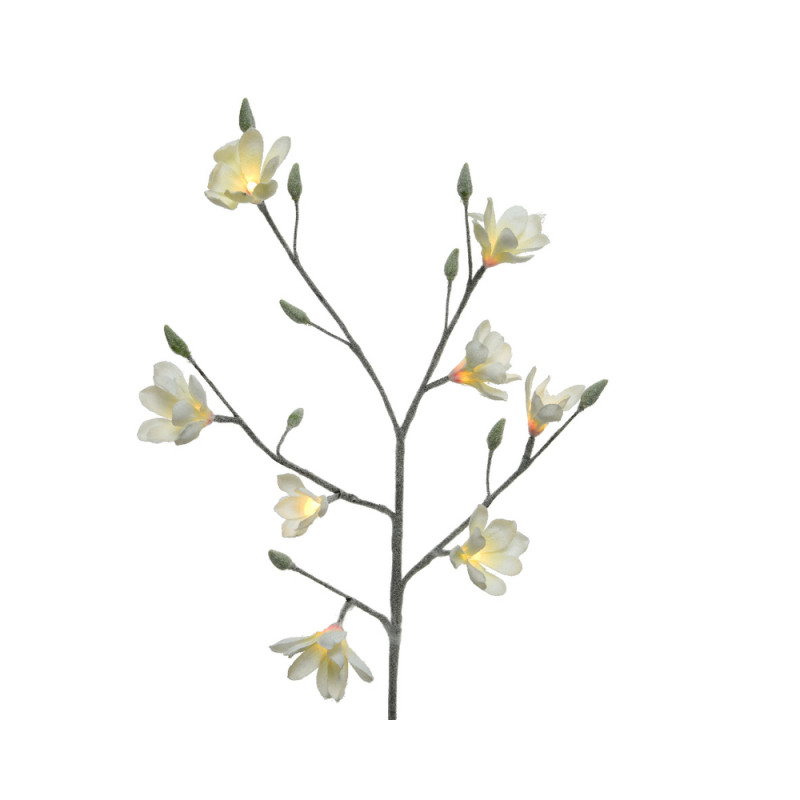 Branche magnolia 76cm 8 led